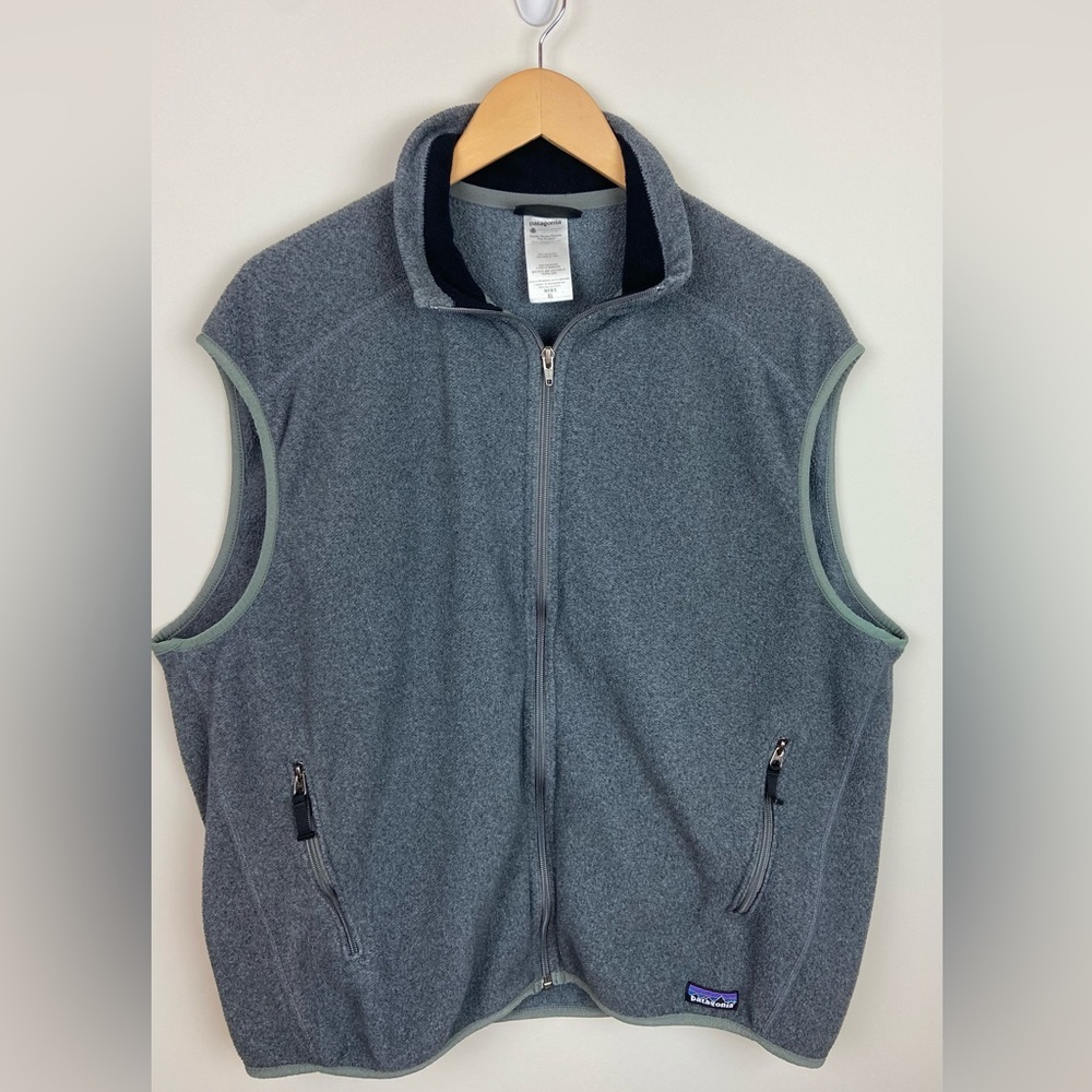 Patagonia Men’s XL Gray Synchilla Vest